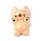 Opaque Resin Cabochons, Dog, Navajo White, 29x18x7mm