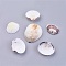 Shell Pendants, 28~41x21~33x6~12mm, Hole: 1.4mm, about 120pcs/500g