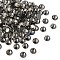 Preciosa® Crystal Hotfix Flatback Stones, Czech Crystal, Round(438 11 612 Chaton Rose VIVA 12 ®), 40010 Black Diamond, SS10(2.7~2.9mm)