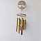 Tree of Life Wind Chimes, Wood & Bamboo Art Pendant Decorations, BurlyWood, 900x140mm
