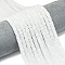Frosted Natural White Jade Beads Strands, Rondelle, 6x2mm, Hole: 1mm, about 152pcs/strand, 37.5~38cm

