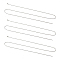 UNICRAFTALE about 30pcs 60cm Stainless Steel Ball Chains Beaded Chain Making Bead Necklace Chain for Men Women Jewelry Chain DIY Making, Stainless Steel Color, 2.5mm