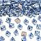 Preciosa® MAXIMA Crystal Fancy Stones, Czech Crystal, 435 23 615 Square, Dura Foiling, 30020 Light Sapphire, 6x6mm