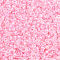 12/0 Glass Seed Beads, Trans.Inside Colours Rainbow Round, Pink, 2mm, about 30000pcs/pound