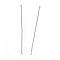 Tarnish Resistant 304 Stainless Steel Flat Head Pins, Stainless Steel Color, 50x0.8mm, Head: 1.8mm