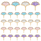 32Pcs 4 Colors Rack Plating Alloy Rhinestone Pendants, with Enamel, Nickel Free, Gingko Leaf Charms, Golden, Mixed Color, 16.5x16x4.5mm, Hole: 2.2mm, 8pcs/color