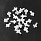 Natural Freshwater Shell Beads, Religion Cross, Seashell Color, 9.5x6.5x2mm, Hole: 0.7mm