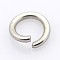 Tarnish Resistant 304 Stainless Steel Open Jump Rings, Stainless Steel Color, 9x1.2mm, Inner Diameter: 6.6mm