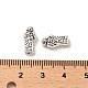Сплавочные овальные бусины тибетского стиля  FIND-C043-051AS-3