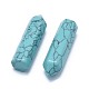 Синтетические бирюзовые бусины G-G795-02-03B-2