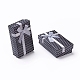 Картон ожерелье коробки с бантом и губкой внутри X-CBOX-R012-4-1