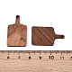 Подвески из орехового дерева WOOD-T032-24-3