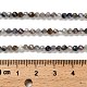 Природные иолит нитей бисера G-RM2025-22-3mm-5