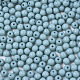 Непрозрачные цвета стеклянные бусины SEED-S040-01A-07-3