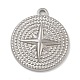 Подвески из нержавеющей стали 304 с защитой от потускнения STAS-D197-15P-1