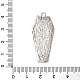 Подвески из эмали из сплава Hallowmas ENAM-K079-01A-AS-3