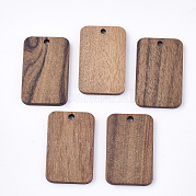 Кулоны из неокрашенного ореха WOOD-T023-05