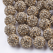 Ручной полимерной глины шариков Rhinestone RB-S250-12mm-A25
