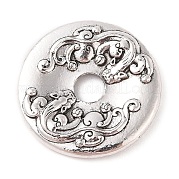 Сплавочные овальные бусины тибетского стиля  FIND-C060-036AS