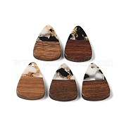 Подвески из смолы и дерева WOOD-S061-02M