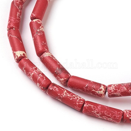 Синтетические имперские нитки из бисера яшмы G-L496-A05-1