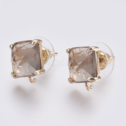 Серьги из граненого стекла GLAA-F084-C12-1