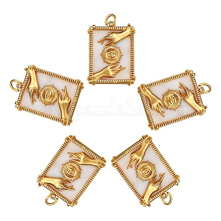 5шт латунные подвески KK-SZ0005-03-1