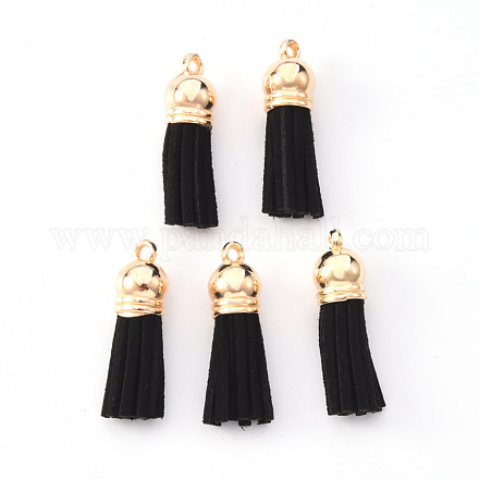 Искусственные замши кисточкой подвесные украшения FIND-R095-010LG-1