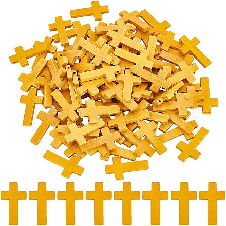 100 шт. подвески из кленового дерева WOOD-NB0001-77-1