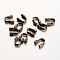 Eco-Friendly Rack Plating Brass Wire Guardians, Lead Free & Cadmium Free & Nickel Free, Antique Bronze, 5x4x1mm, Hole: 0.5mm