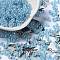 Glass Seed Beads, Ceylon, Round Hole, Round, Sky Blue, 4x3mm, Hole: 1.5mm, 333pcs/20g