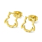 Cute Little Animal Theme 304 Stainless Steel Stud Earrings, Owl, 10x10mm