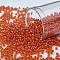 TOHO Round Seed Beads, Japanese Seed Beads, (958) Inside Color Hyacinth/Siam Lined, 11/0, 2.2mm, Hole: 0.8mm, about 5555pcs/50g