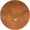 Brass Pendant Necklaces for Women, Golden, Butterfly, 17.72 inch(45cm)
