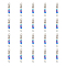 SUPERFINDINGS 20Pcs Alloy Pearl Keychain Pearl Beads Pendant Keychain Pearl Souvenir Keychain Set Decorative Key Holder for Handbags Purse Backpack Bag