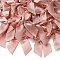 Polyester Satin Ornament Accessories, Bowknot, Dark Salmon, 85x85mm