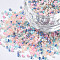 Glass Round Seed Beads, Round Hole, Mixed Style, Colorful, 2~2.5x1.5~2mm, Hole: 0.8mm, about 450g/pound