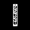 Non-Tarnish 201 Stainless Steel Pendants, Laser Cut, Rectangle with Arrow, Stainless Steel Color, 35x6x1mm, Hole: 1.5mm