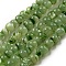 Natural White Shell Dyed Beads Strands, Nuggets, Olive Drab, 2.5~3.5x3~3.5x2~3.5mm, Hole: 0.4mm, about 139pcs/strand, 15.16''(38.5cm)