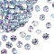 Preciosa® MAXIMA Crystal Round Stones, Czech Crystal, Aluminium Layer, Round(431 11 615 Chaton), 00030 265 Vitrail Light, SS39(8.15~8.4mm)