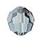Preciosa® Crystal Beads, Czech Crystal, 451 19 602 Round, 00030 226 Valentinite, 4mm, Hole: 1mm
