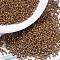 MIYUKI Delica Beads, Cylinder, Japanese Seed Beads, 11/0, (DB0664) Dyed Opaque Dark Pumpkin, 1.3x1.6mm, Hole: 0.8mm, about 20000pcs/bag, 100g/bag