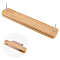 OLYCRAFT Wooden Book Press Tools Rectangle Wooden Binding Press Book Portable Wooden Book Press Bookbinding with 2 Pcs Screws for Bookbinding Supplies 17.3x3.2x4.1 inch