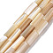Natural Trochid Shell/Trochus Shell Beads Strands, Column, BurlyWood, 7x3mm, Hole: 0.7mm, about 58pcs/strand, 15.75 inch(40cm)