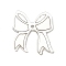 Laser Mirror Face Acrylic Pendants, Bowknot Charms, White, 27.5x28x1.5mm, Hole: 1.8mm