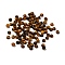 Natural Tiger Eye Dome/Half Round Cabochons, 3x2mm