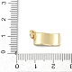 Латунь эмаль подвески KK-U062-56G-3