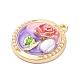 Подвески из эмали и сплава FIND-M060-14A-G01-2