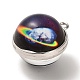Подвески из светящегося стеклянного шара на тему галактики GLAA-D021-01P-10-2