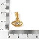 Подвески из нержавеющей стали 304 с микропаве из кубического циркония STAS-R229-27G-3